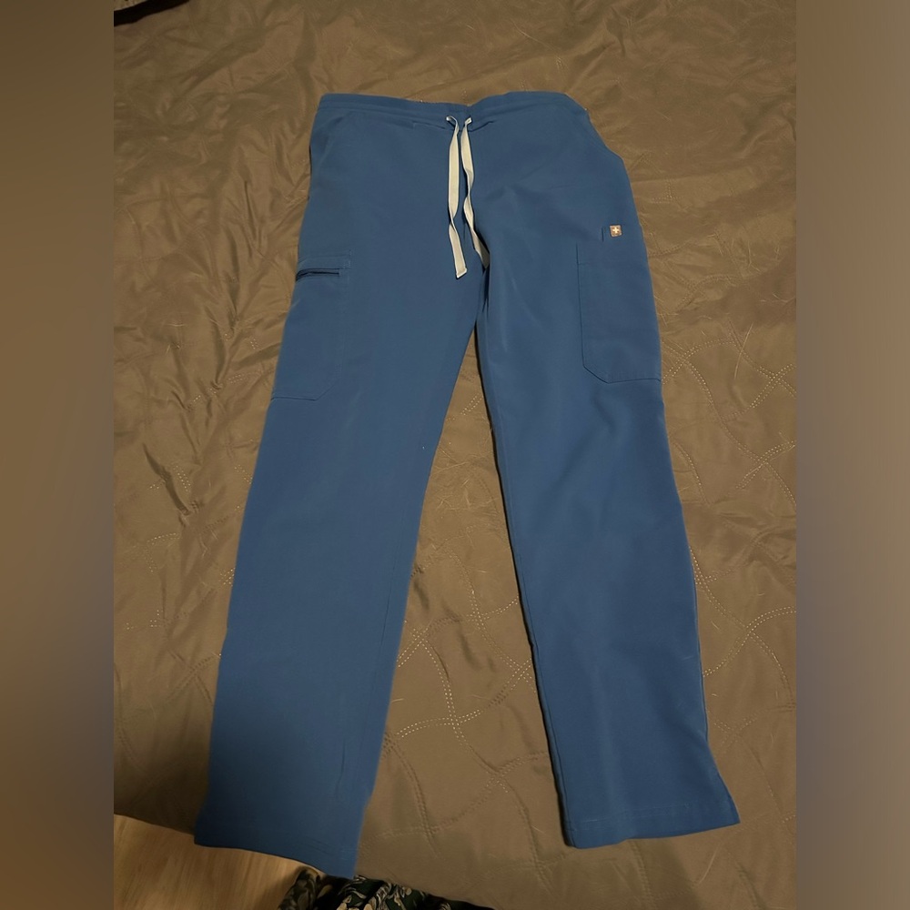 Figs Royal Blue XS Petite Pants